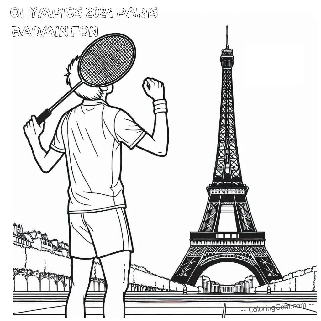 Olympic Paris 2024 Swimmer Coloring Page Free Printable Sheet olympic-paris-2024-swimmer-coloring-page-free-printable-sheet