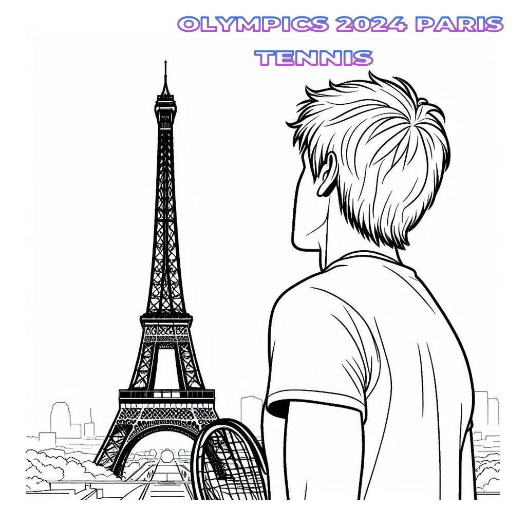 Olympic Paris 2024 Swimmer Coloring Page Free Printable Sheet olympic-paris-2024-swimmer-coloring-page-free-printable-sheet