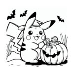 Pikachu & pumpkin: halloween fun