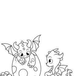 Tiny dragon hatchling: a new beginning