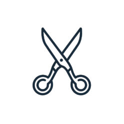 Toddler-safe scissors coloring page Toddler-safe scissors coloring page