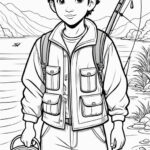 Young fisherman's angling journey begins