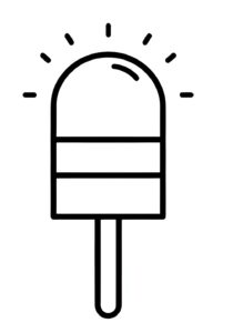 Cool popsicle summer coloring page coloring page