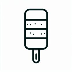 Layered ice cream coloring page Layered ice cream coloring page